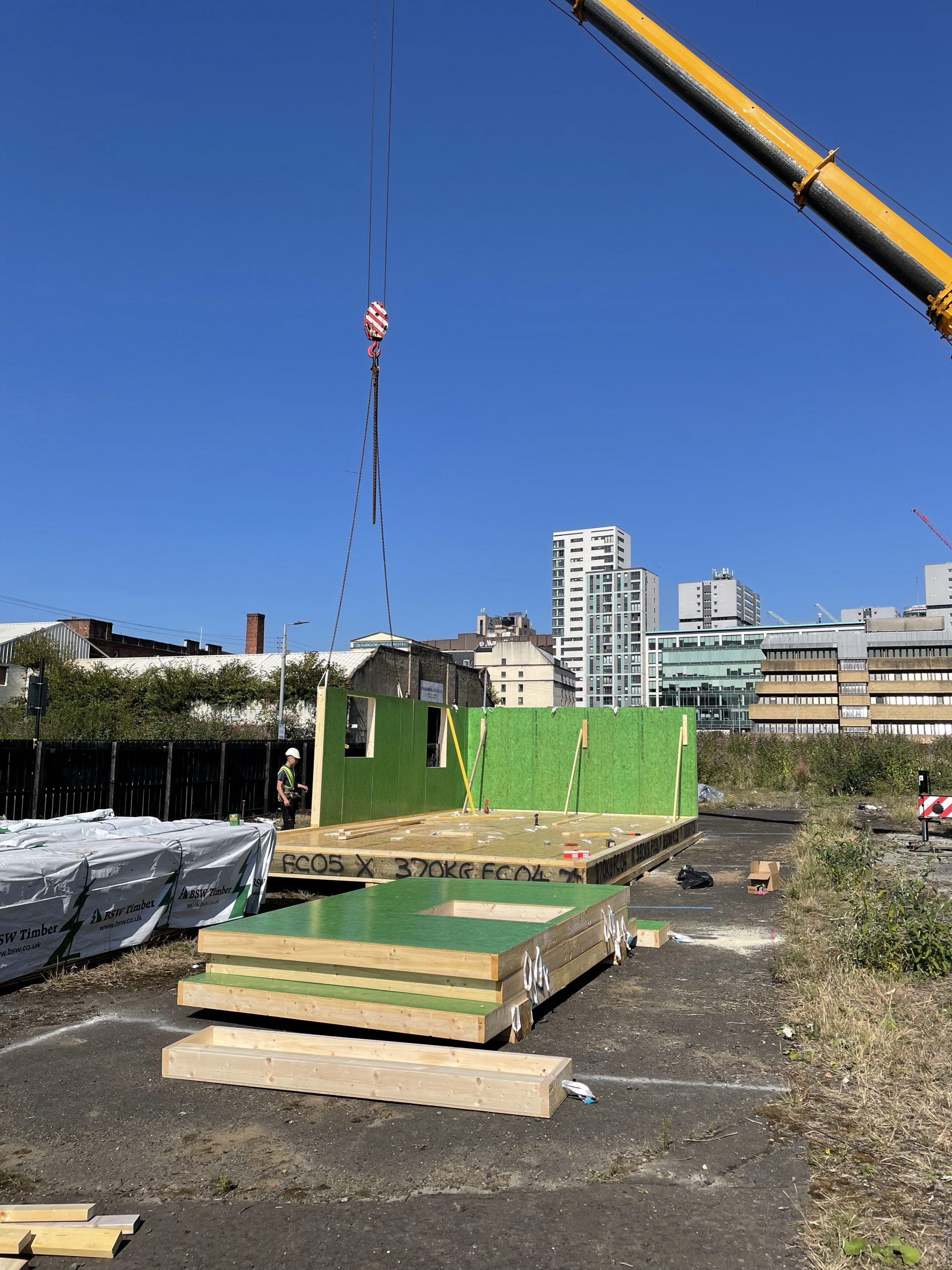 The COP26 House build has begun! - Beyond Zero Homes