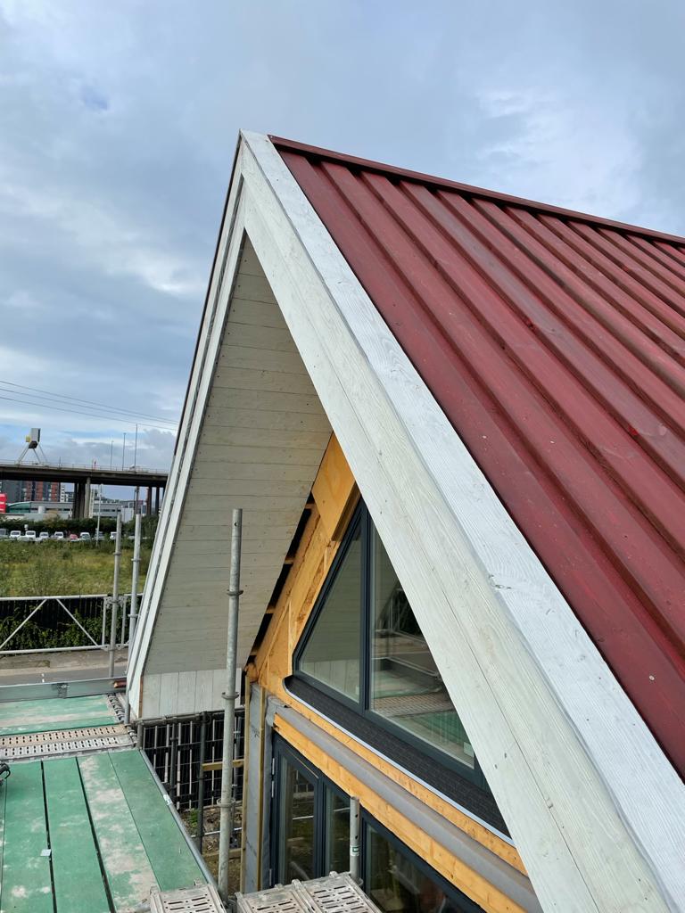 Rooflights, external cladding and insulation